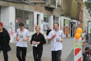 Kinder- und Jugendrat beim Spendenlauf